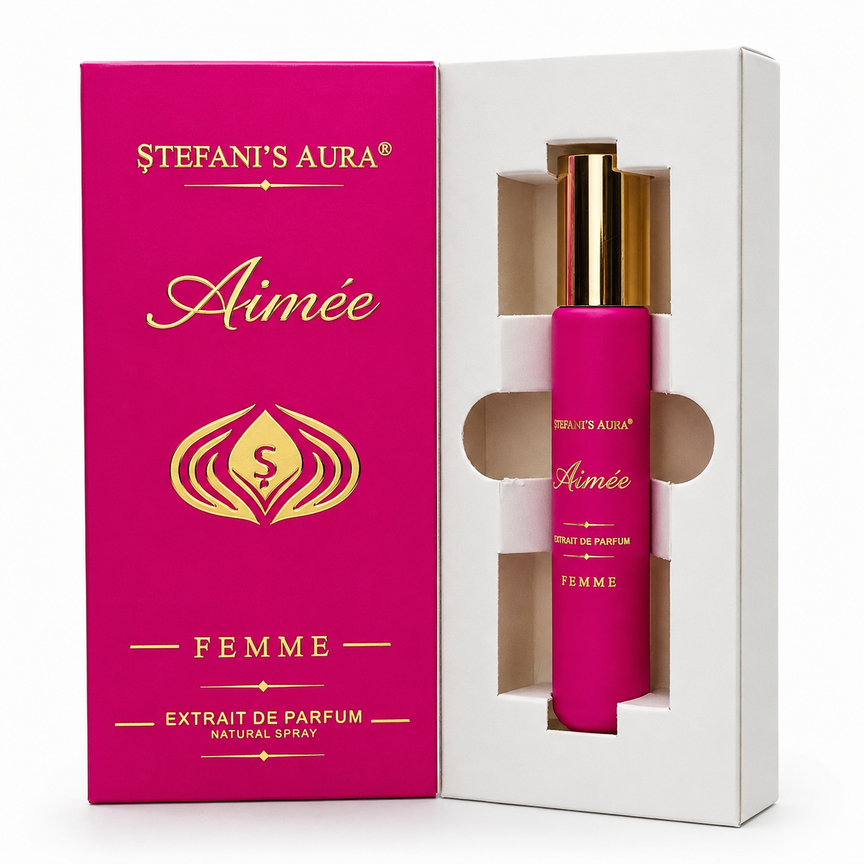 Aimee by Stefani's Aura, Floral, Dulce, Senzual 20 ml
